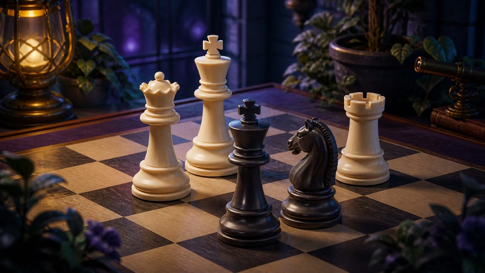 Chess game artwork