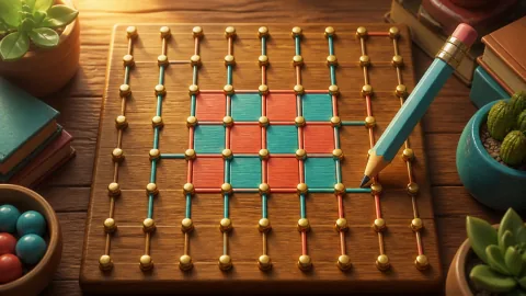 Dots and Boxes game artwork