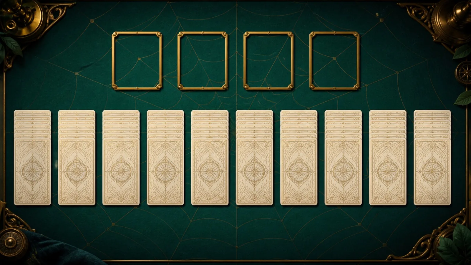Four-Cell Spider Solitaire game artwork