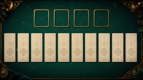Four-Cell Spider Solitaire game artwork