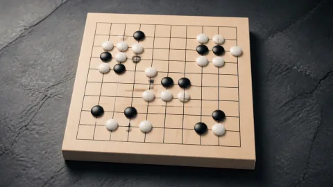 Go 9×9 game artwork