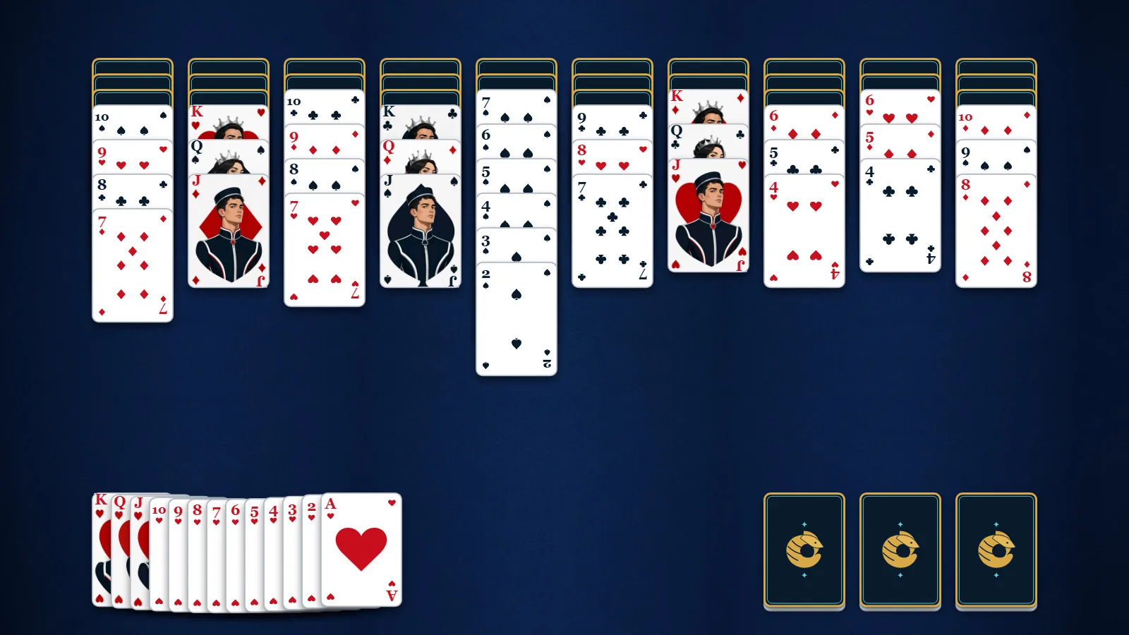 Spider Solitaire artwork