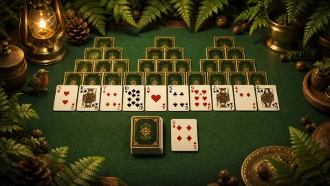 TriPeaks game artwork
